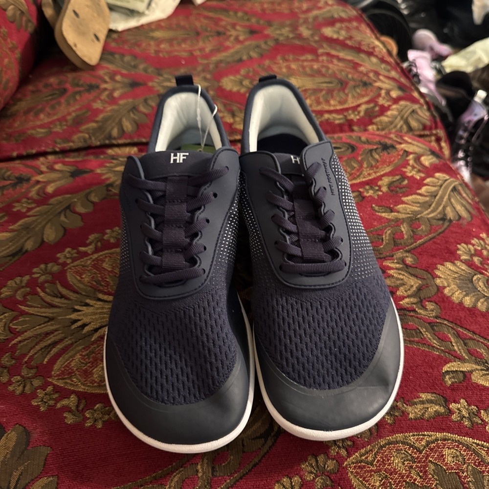 Hike HF Stride Sneaker Barefoot Gray Lace Up EU 44  M 11-11.5  W 13-13.5